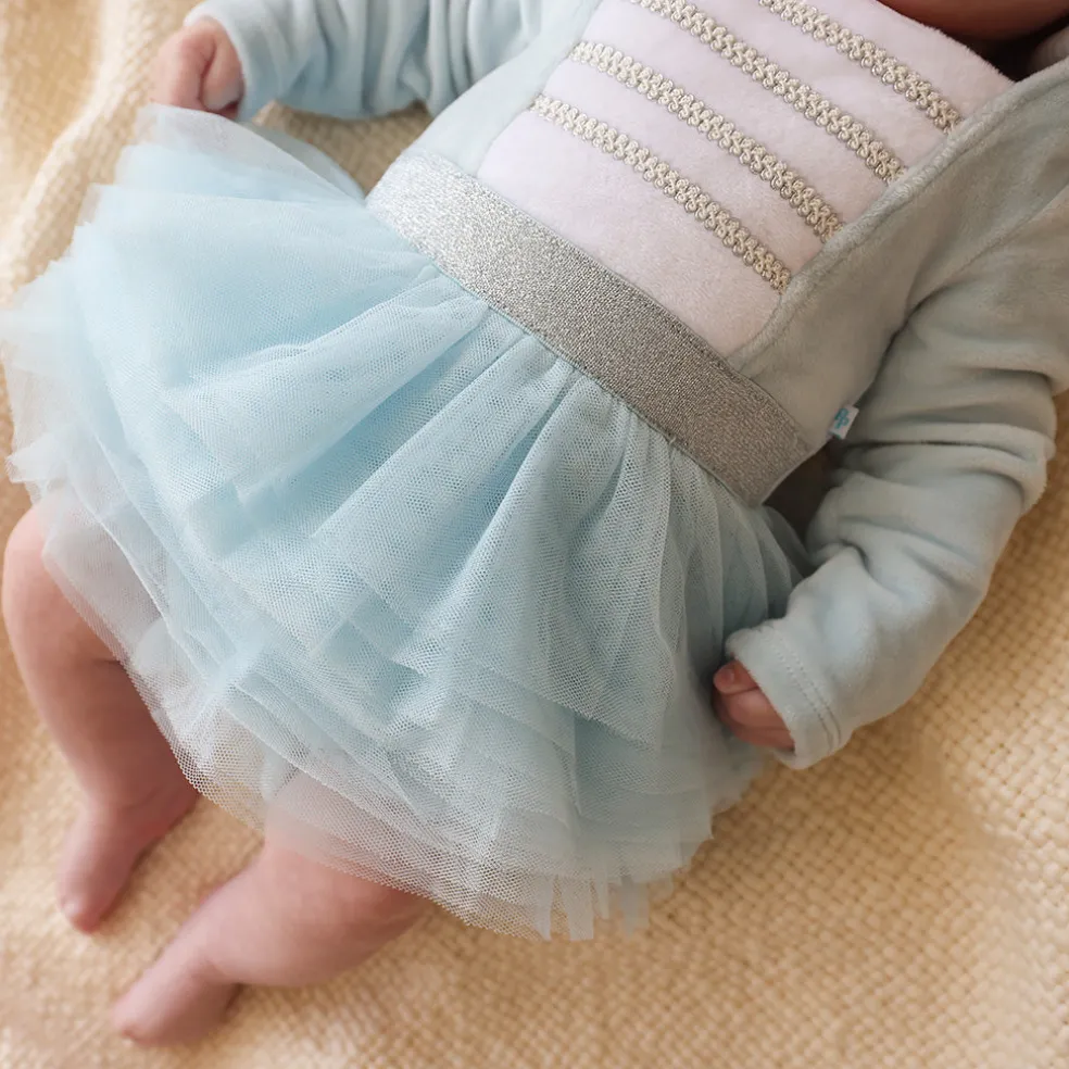 Nutcracker Velour Tulle Bodysuit Dress