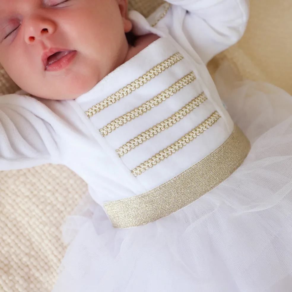 Nutcracker Velour Tulle Bodysuit Dress