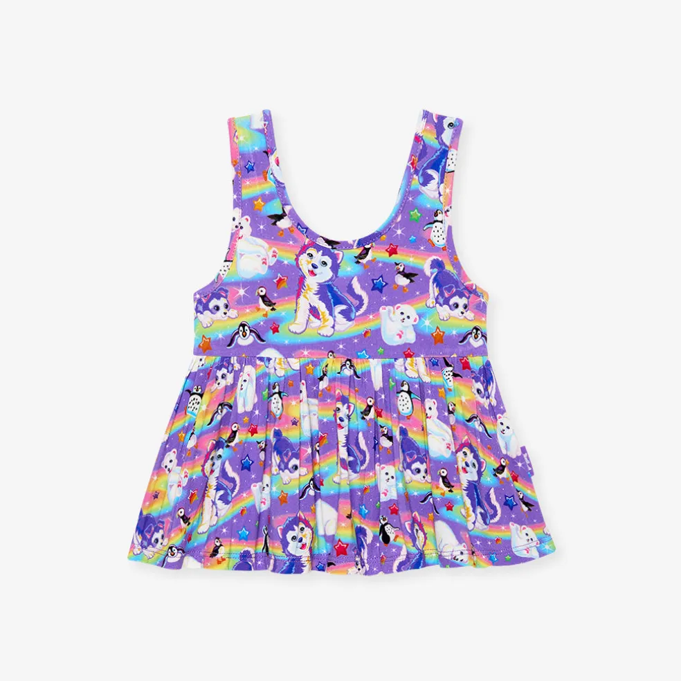 Peplum Bummie Set