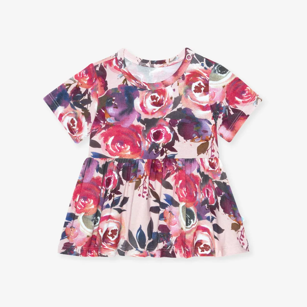 Peplum Ruffled Bummie Set