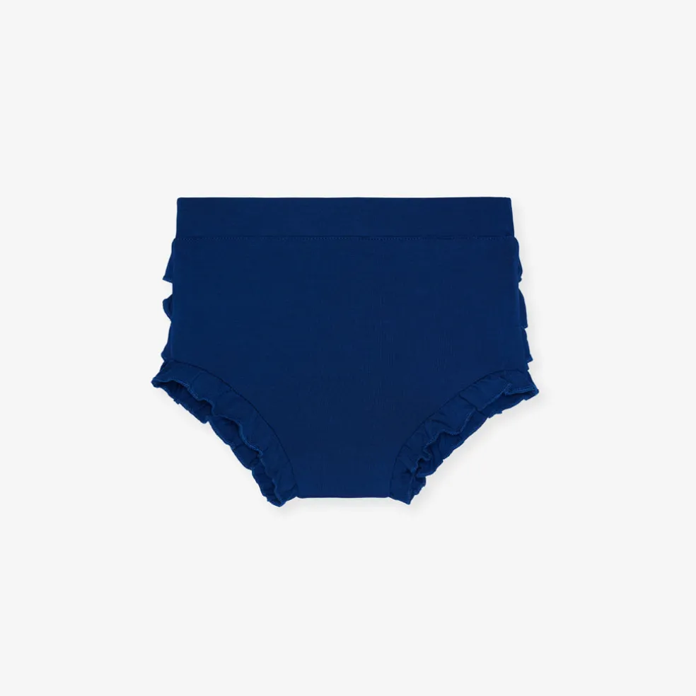 Peplum Ruffled Bummie Set