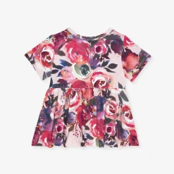 Peplum Ruffled Bummie Set