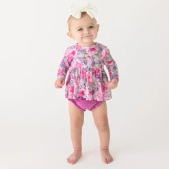 Peplum Ruffled Bummie Set