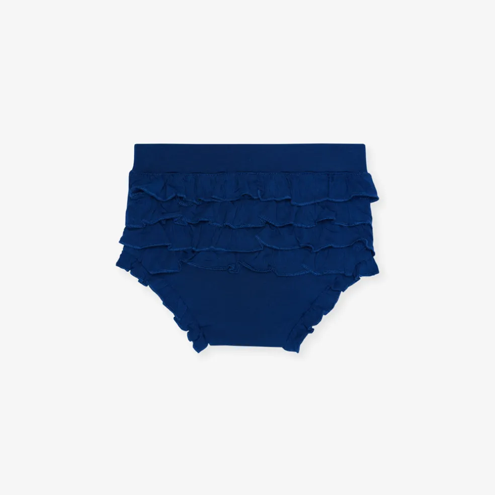 Peplum Ruffled Bummie Set