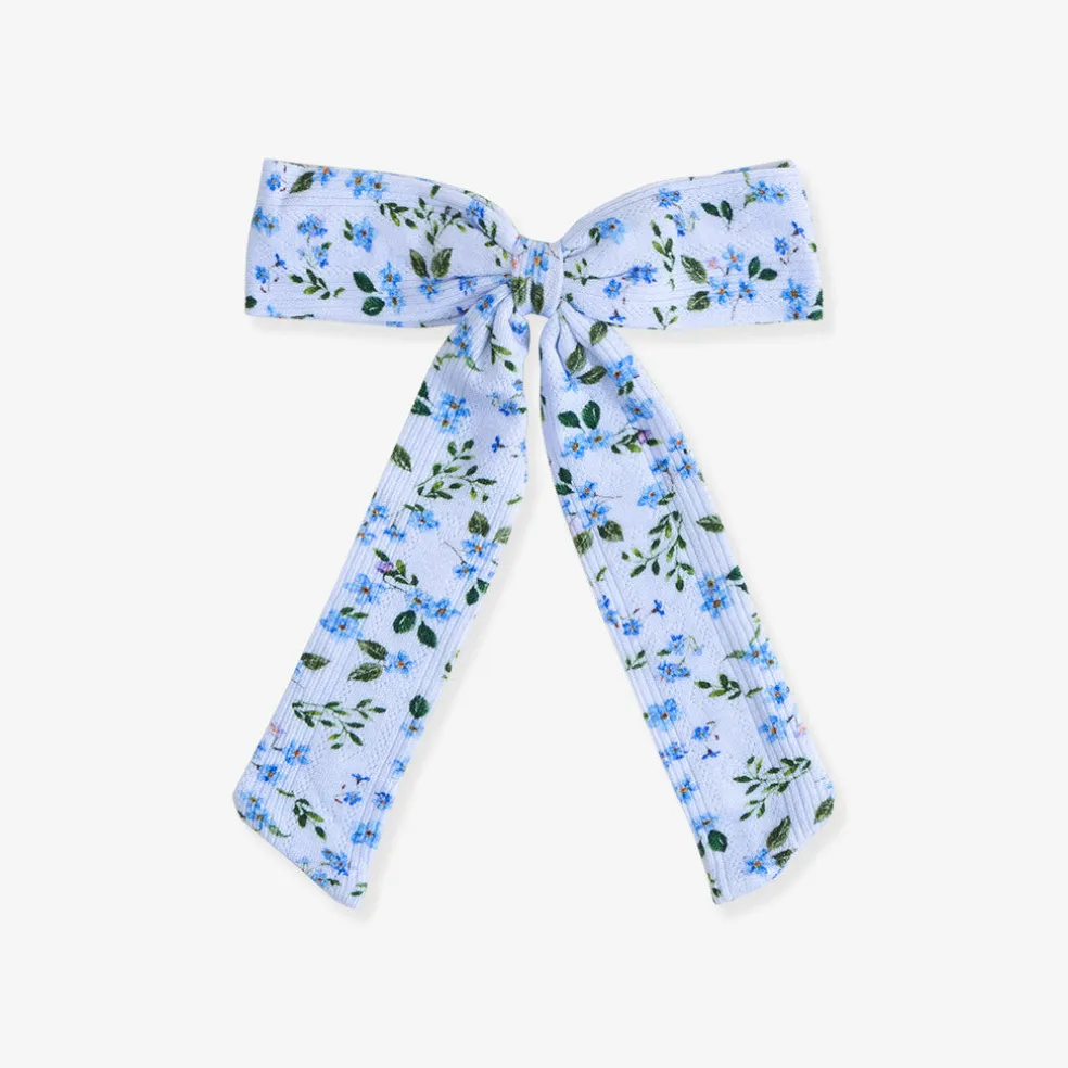 Pointelle Luxe Bow Hair Clip