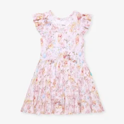 Pointelle Ruffled Twirl Dress