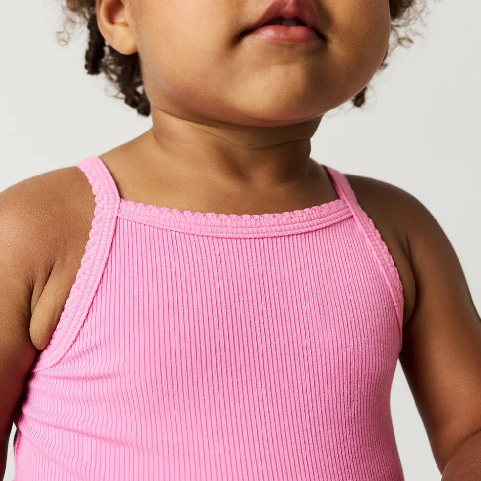 Premium Knit Rib Scallop Bodysuit