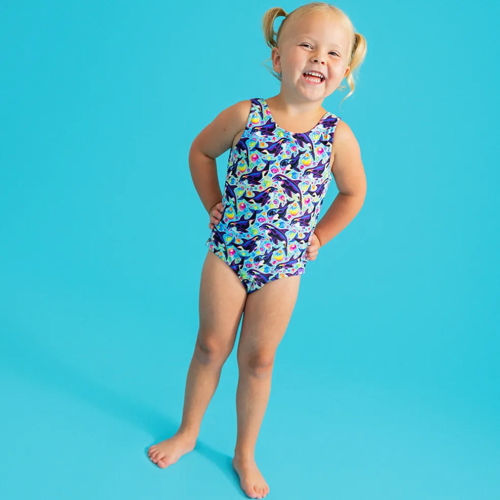 Reversible One Piece Swimsuit