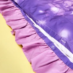 Reversible Ruffled Duvet Cover