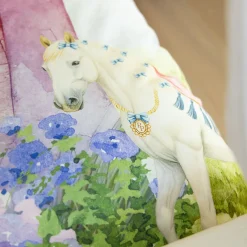 Reversible Ruffled Duvet Cover