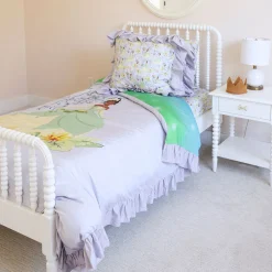 Reversible Ruffled Duvet Cover