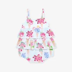 Ruffled Bubble Romper