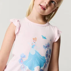 Ruffled Graphic Tee
