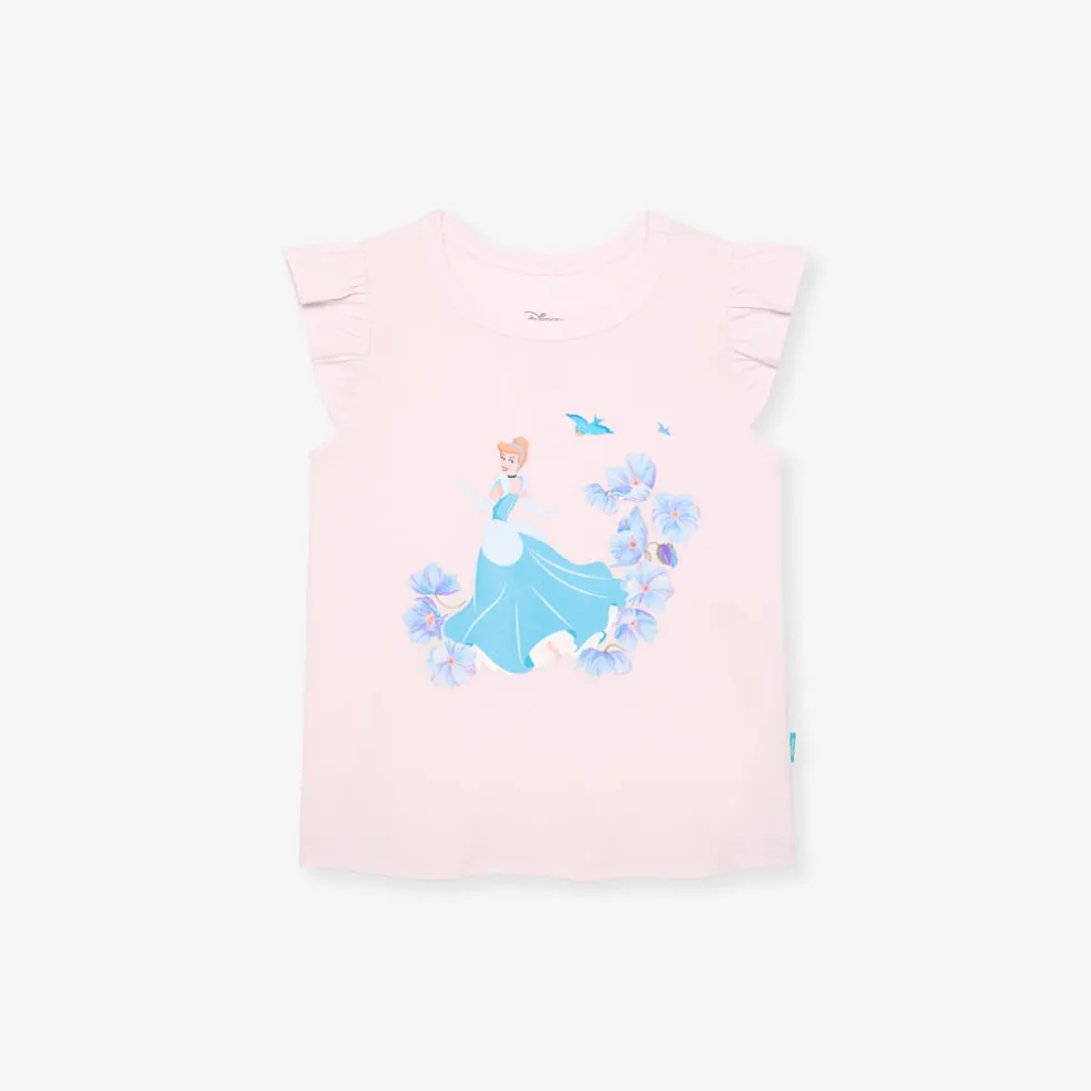 Ruffled Graphic Tee