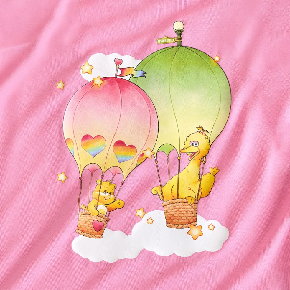 Ruffled Graphic Tee