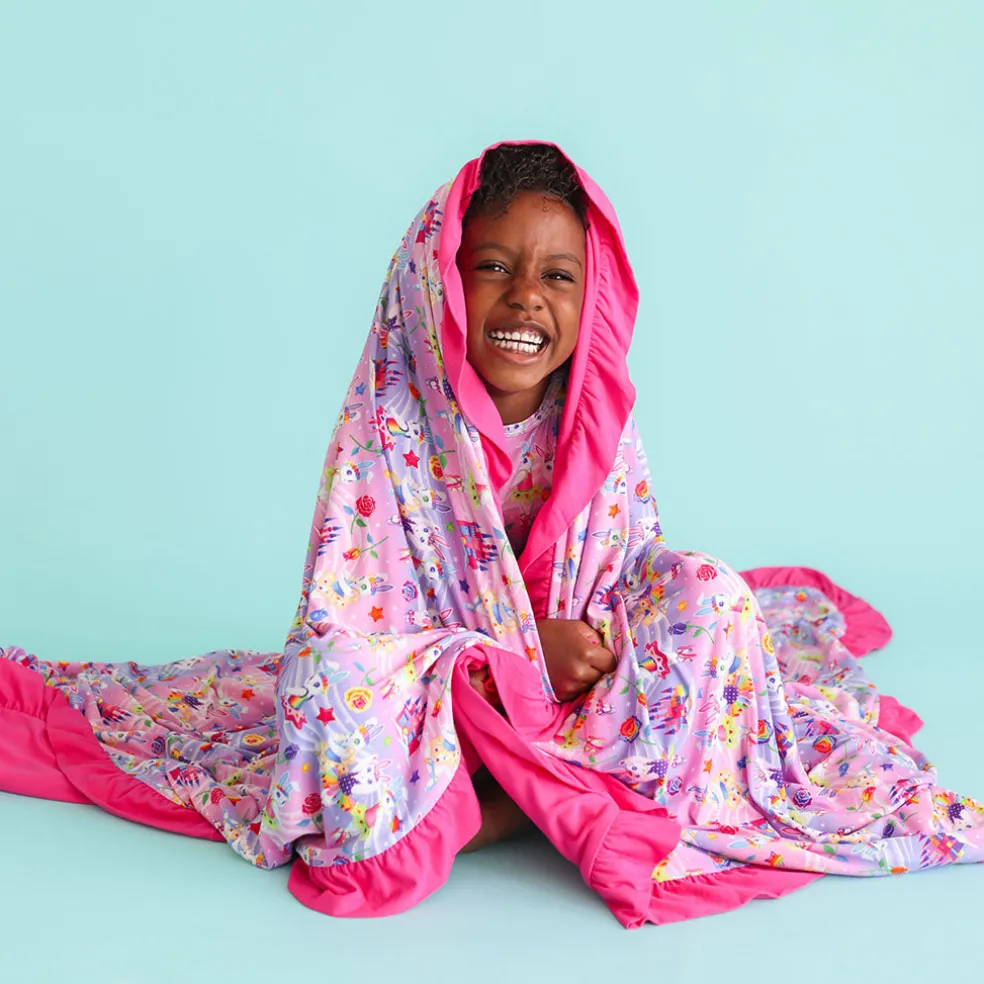 Ruffled Luxe Patoo® Blanket