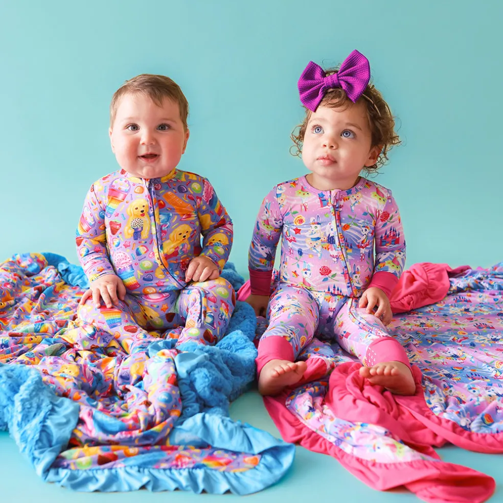 Ruffled Luxe Patoo® Blanket