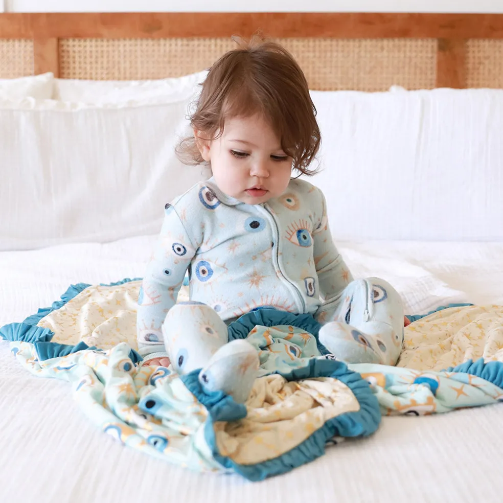 Ruffled Luxette Patoo® Blanket