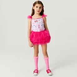 Ruffled Tulle Cami