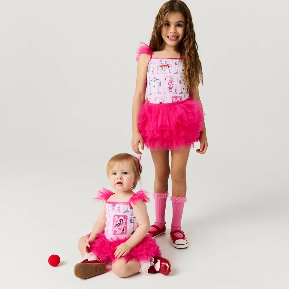 Ruffled Tulle Cami