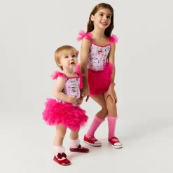 Ruffled Tulle Cami