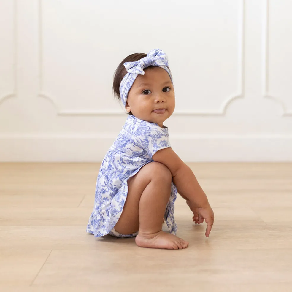 Ruffled Twirl Bodysuit Dress