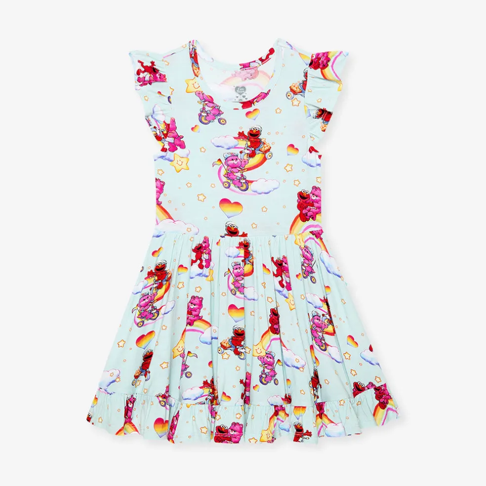 Ruffled Twirl Dress