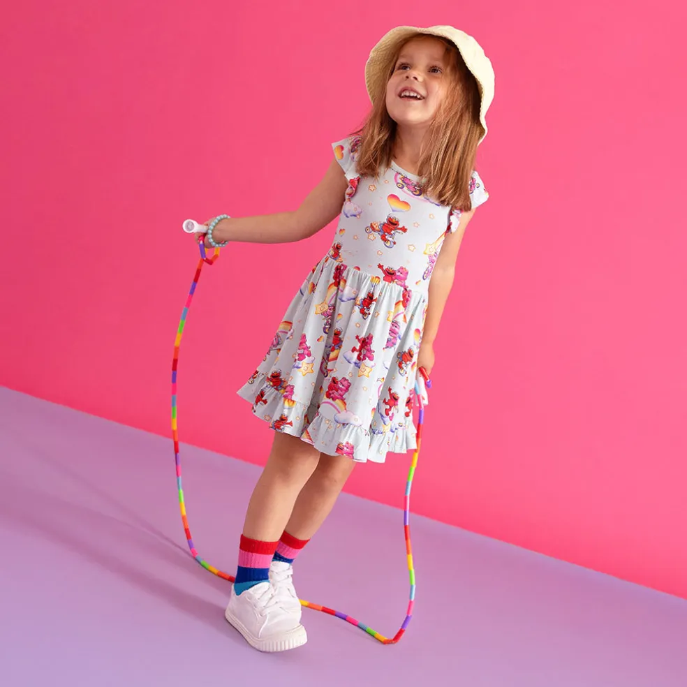 Ruffled Twirl Dress