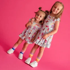 Ruffled Twirl Dress