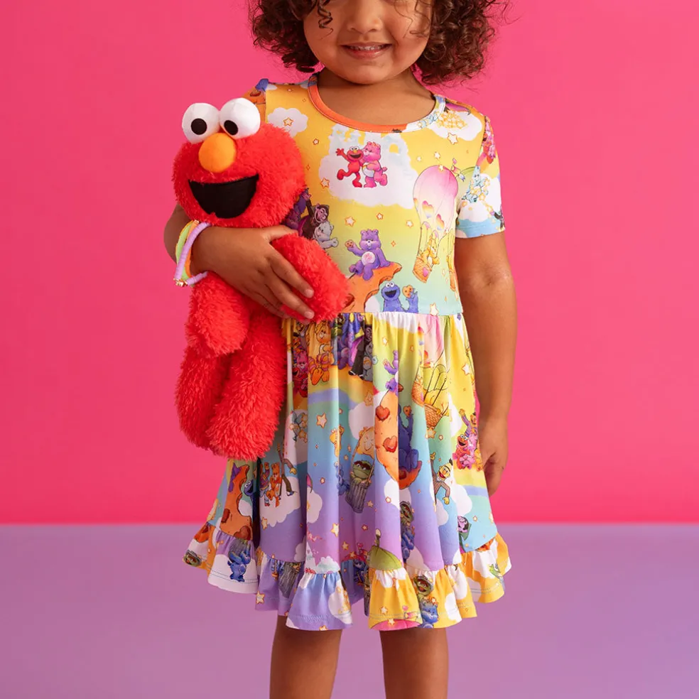 Ruffled Twirl Dress