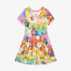 Ruffled Twirl Dress