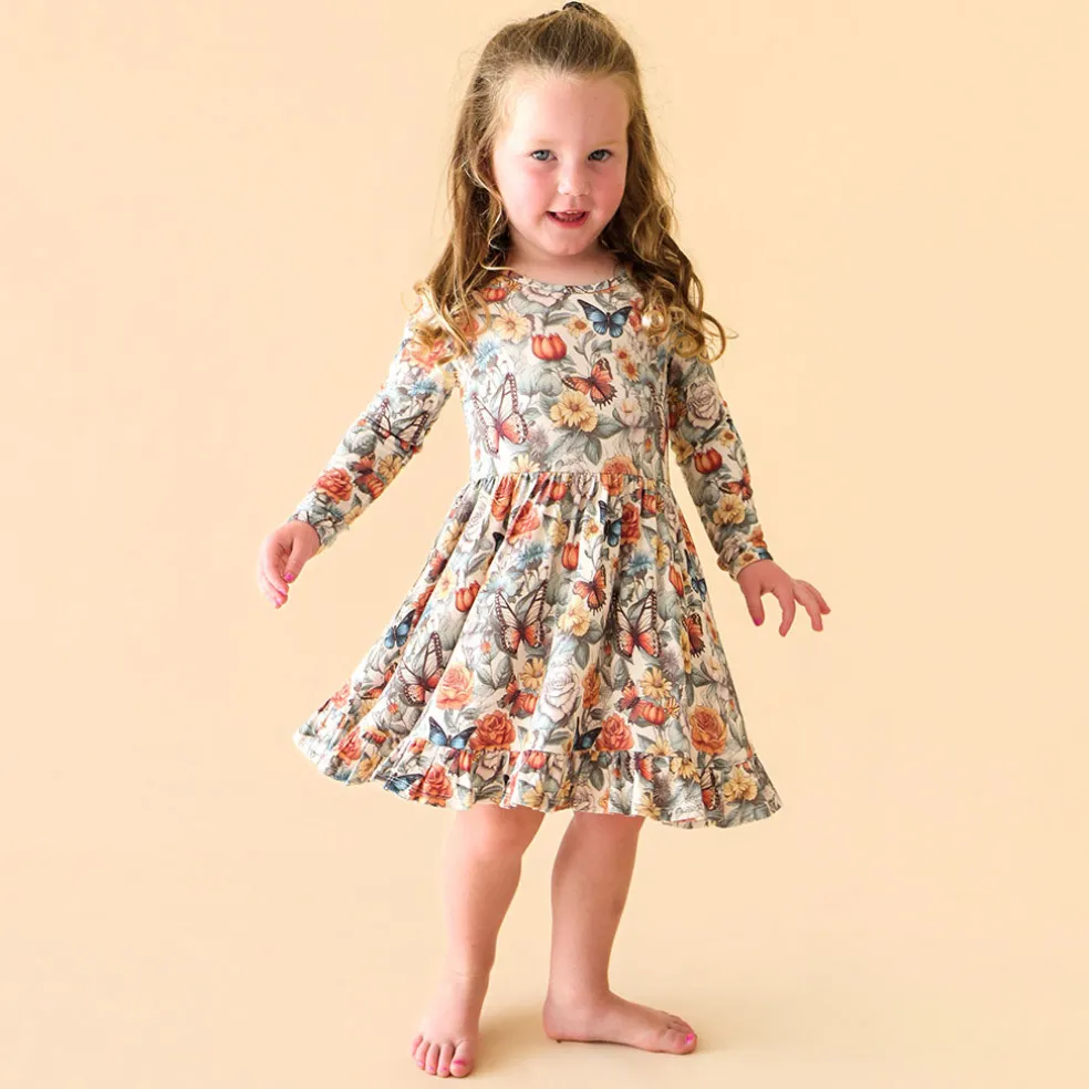 Ruffled Twirl Dress