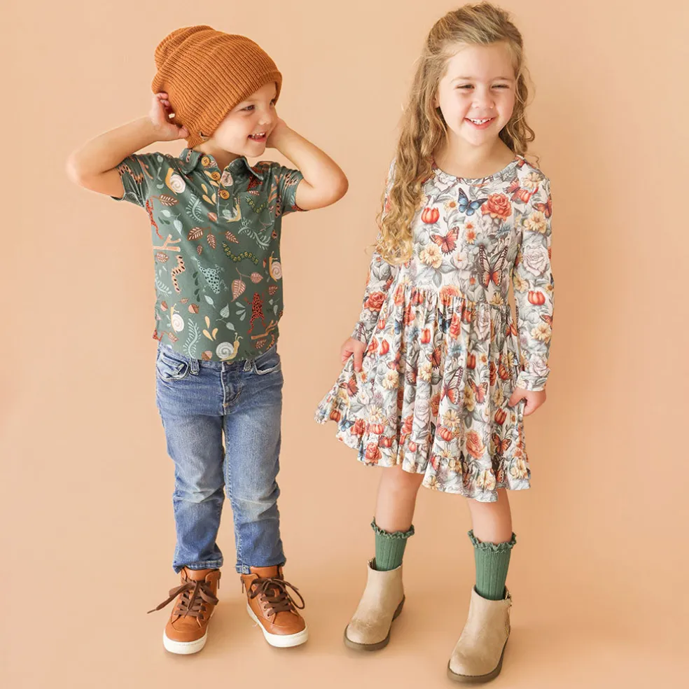Ruffled Twirl Dress