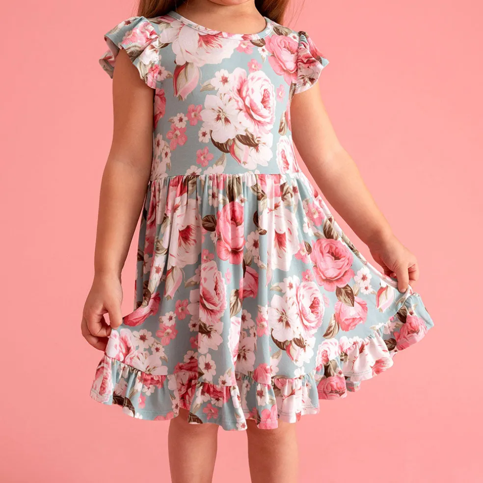 Ruffled Twirl Dress