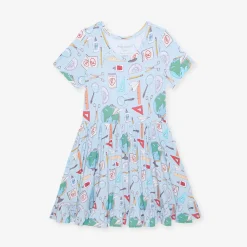 Ruffled Twirl Dress