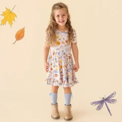 Ruffled Twirl Dress