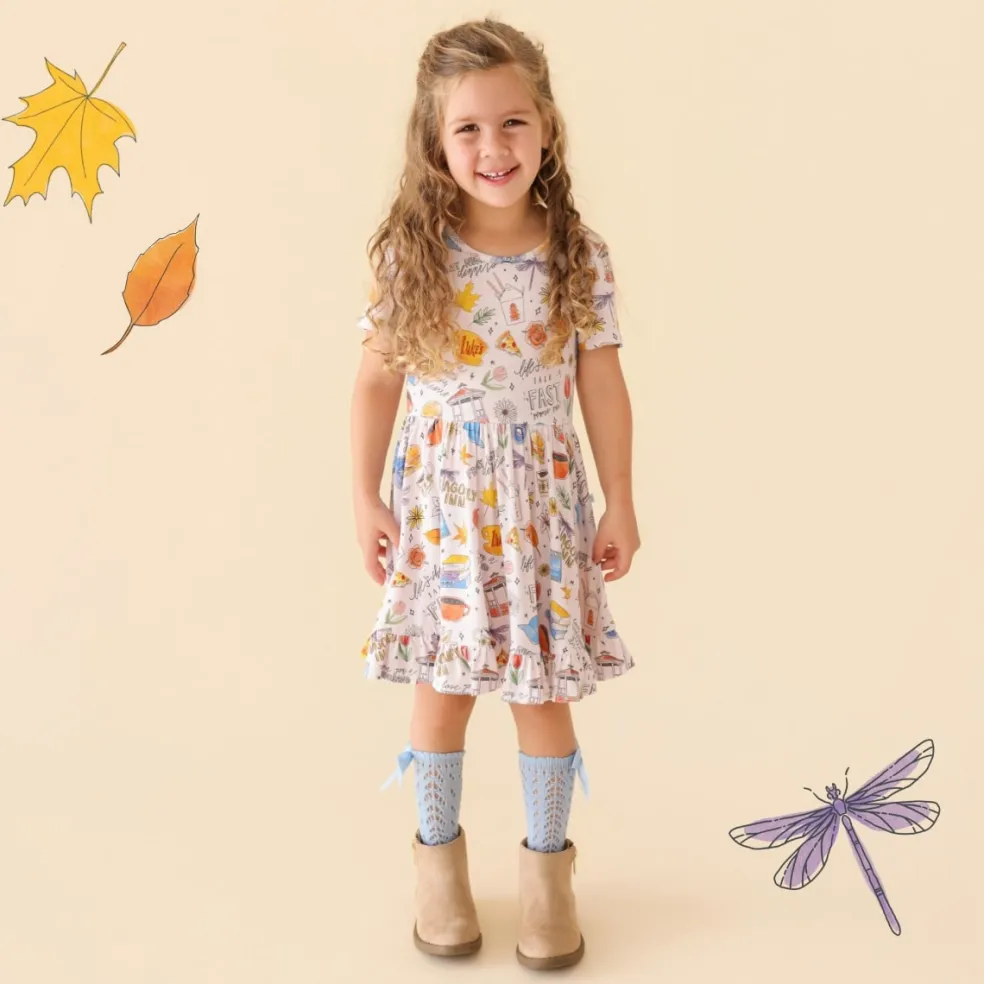 Ruffled Twirl Dress