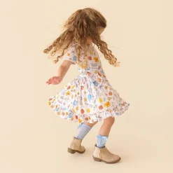 Ruffled Twirl Dress