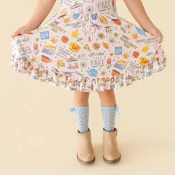 Ruffled Twirl Dress
