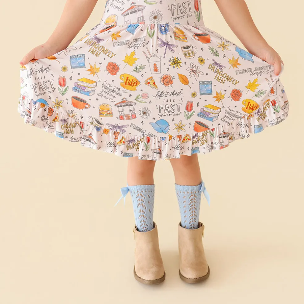Ruffled Twirl Dress