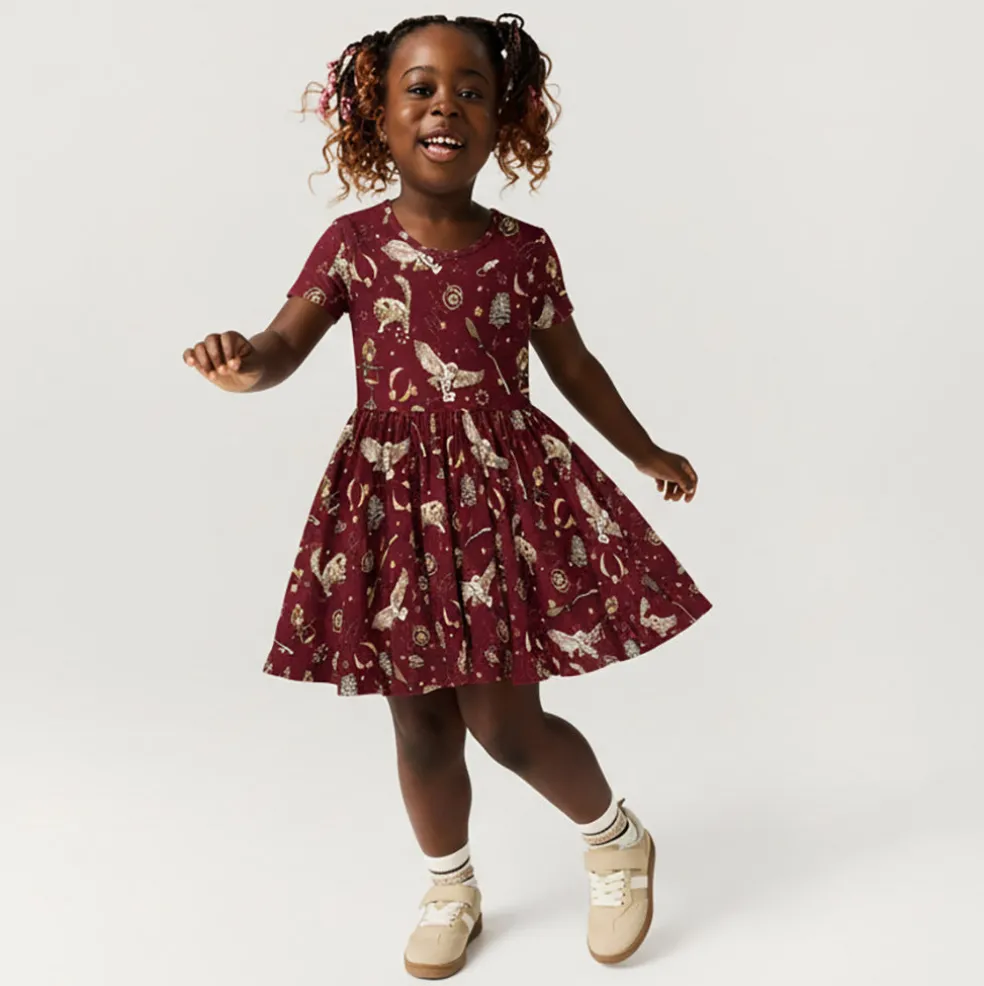 Ruffled Twirl Dress