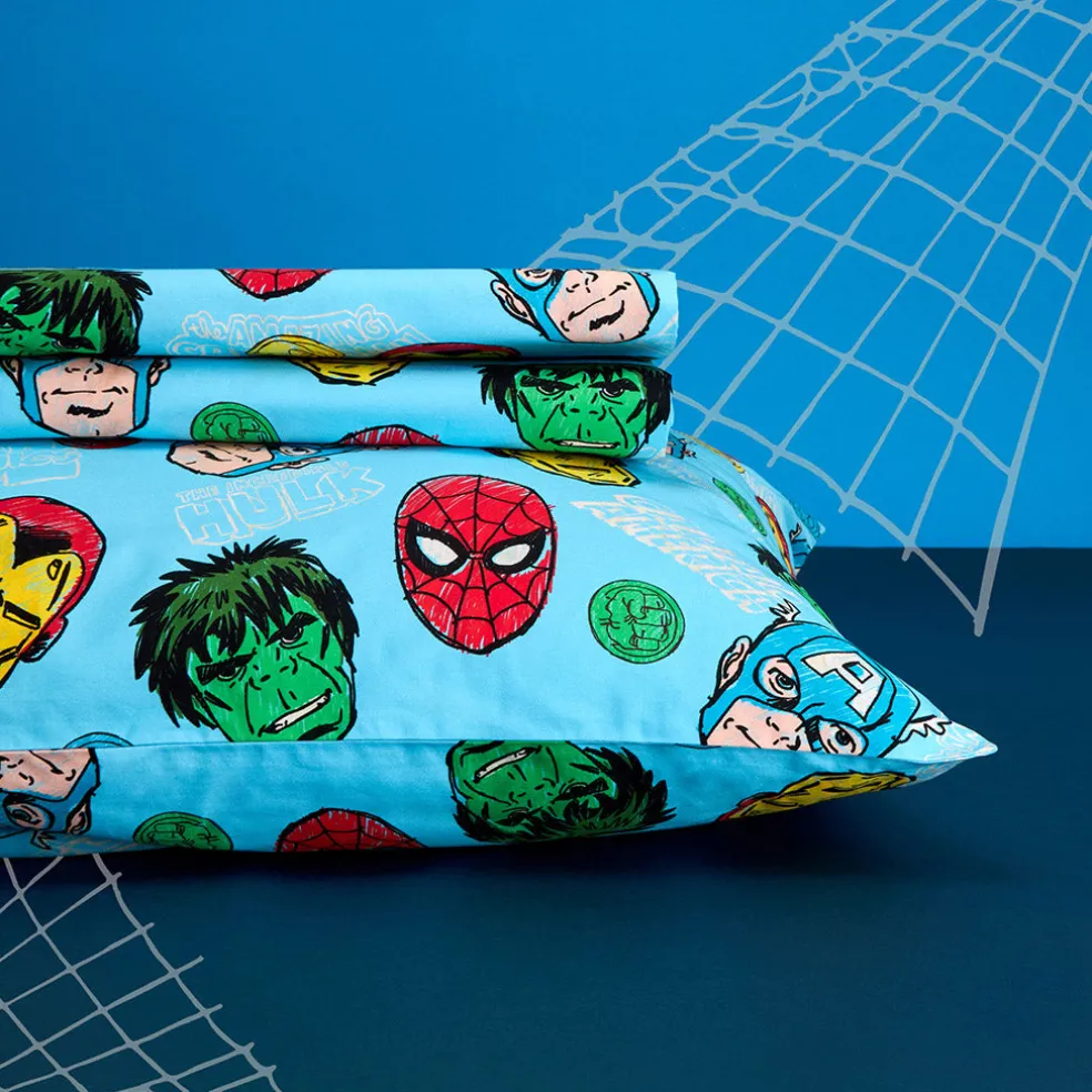 Sheet Pillow Cover Set