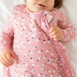 Sleeveless Ruffled Sleep Bag