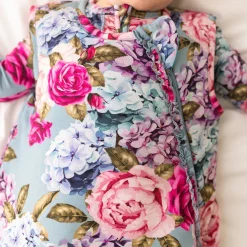 Sleeveless Ruffled Sleep Bag