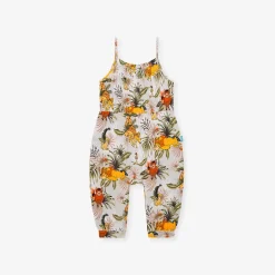Sleeveless Smocked Jumpsuit