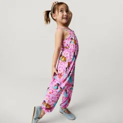 Sleeveless Smocked Jumpsuit