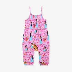 Sleeveless Smocked Jumpsuit