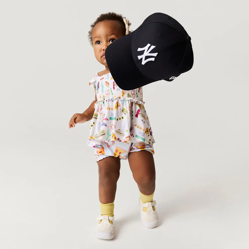 Smocked Babydoll Bummie Set