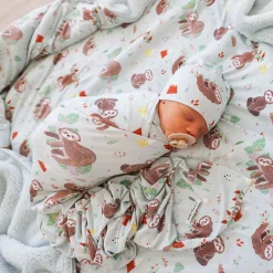 Swaddle Beanie Set