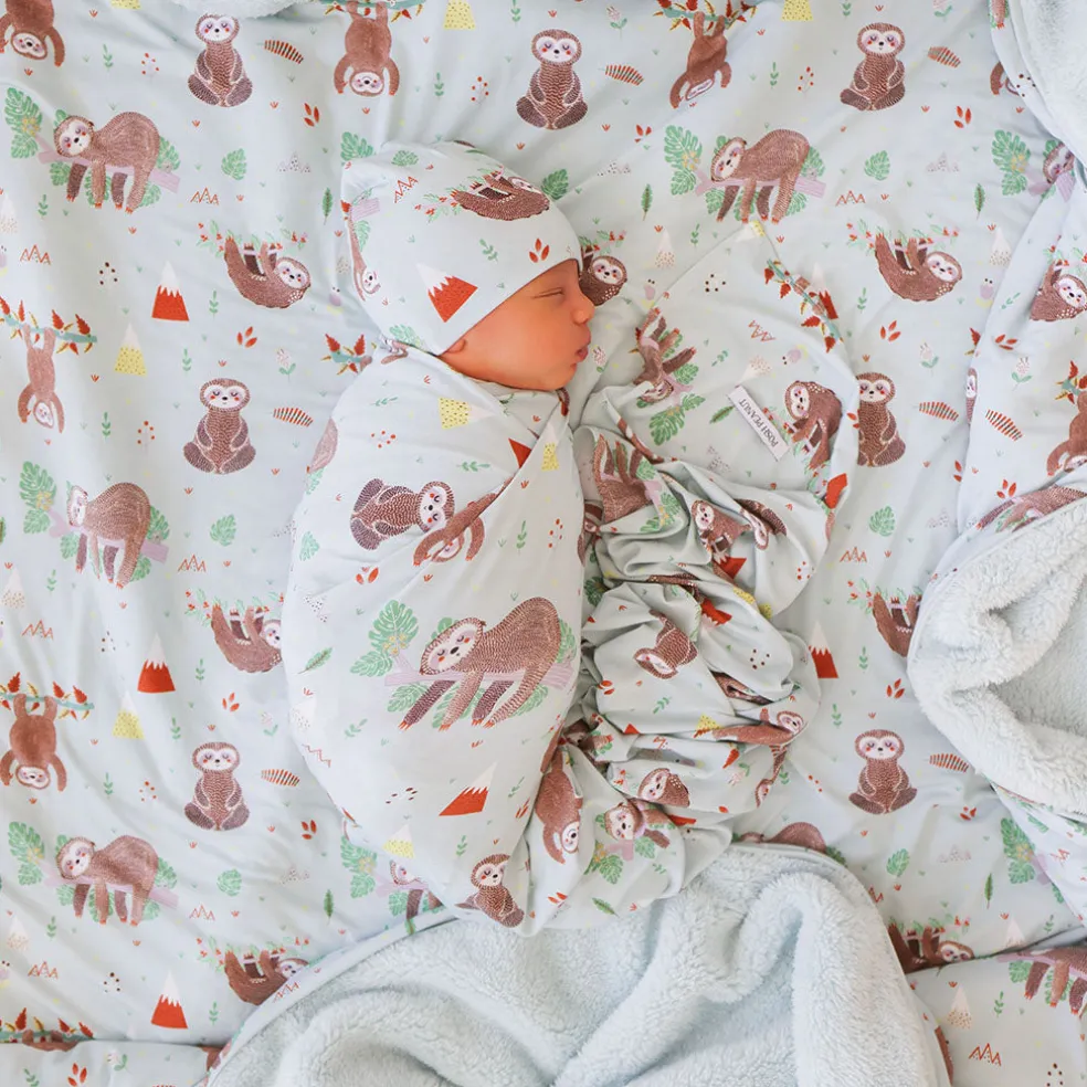 Swaddle Beanie Set